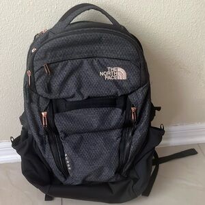 The North Face Surge  Rose Gold Backpack